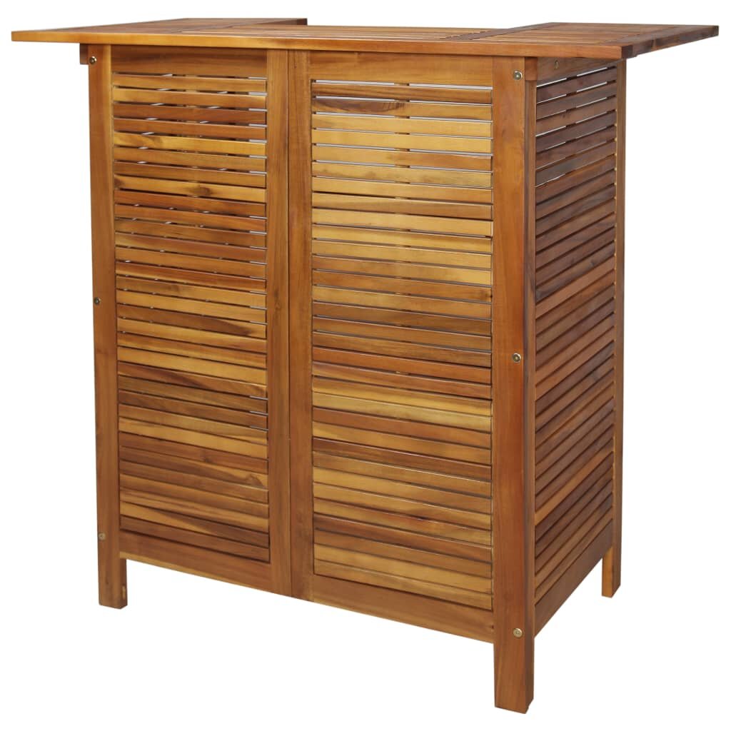 Image of Bar Table 433"x197"x413" Solid Acacia Wood