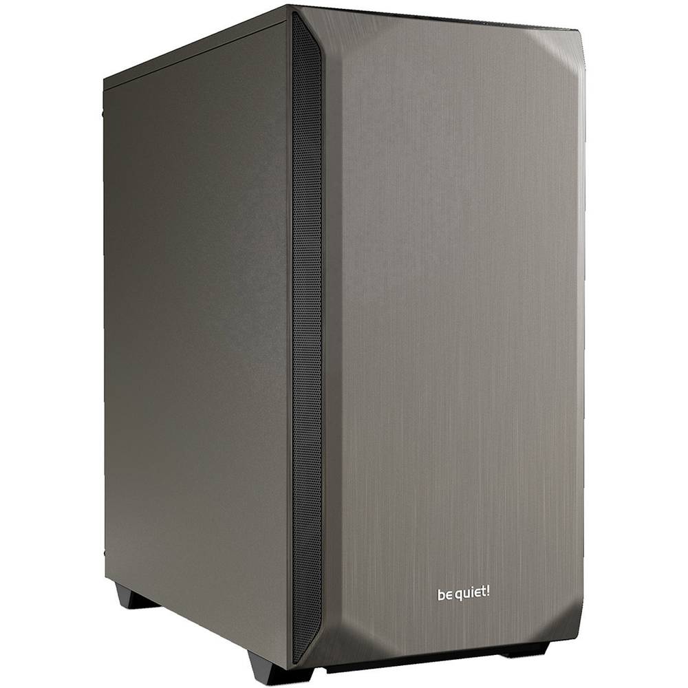 Image of BeQuiet Pure Base 500 Midi tower PC casing Game console casing Metallic Grey 2 built-in fans Dust filter Insulated