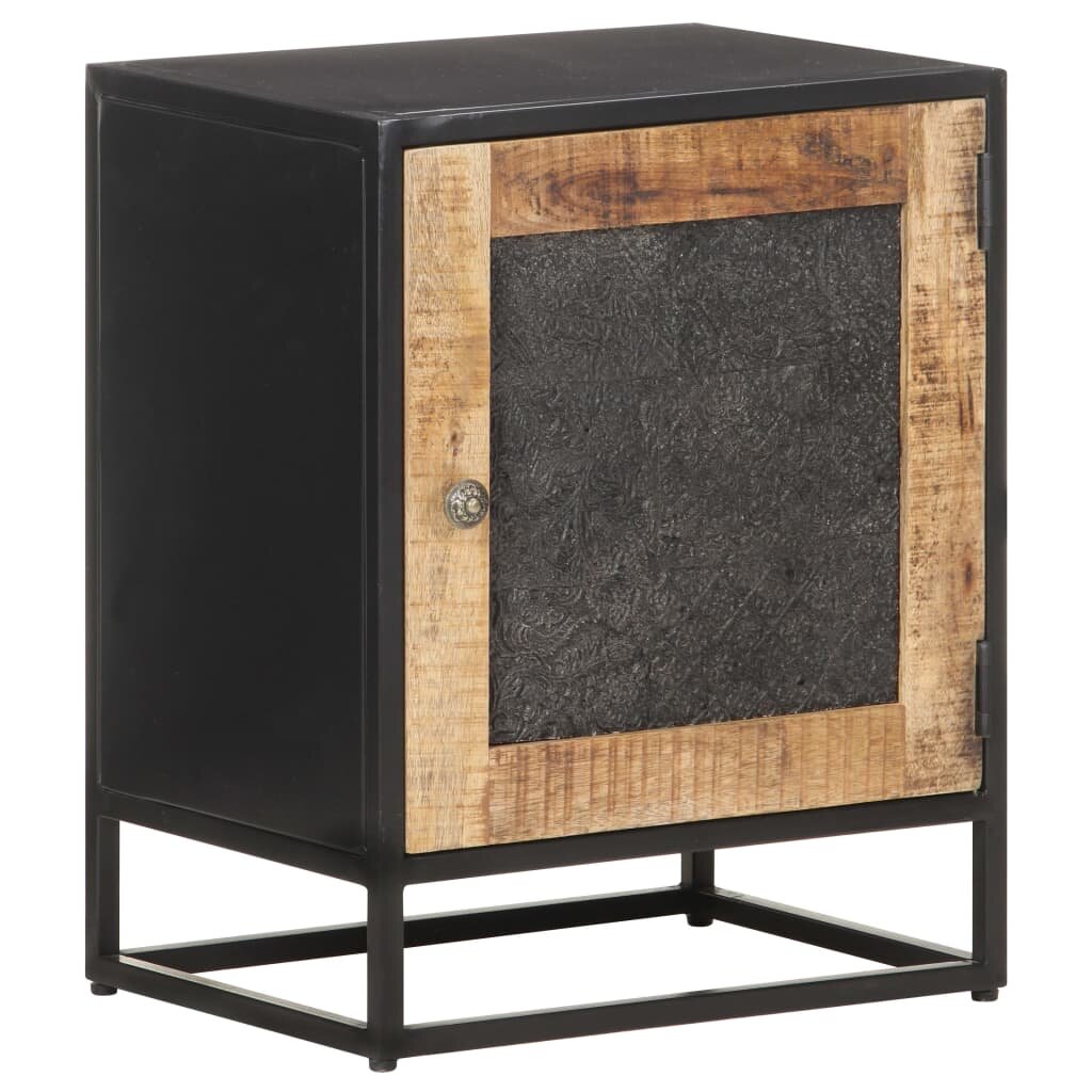 Image of Bedside Cabinet 157"x118"x197" Rough Mango Wood