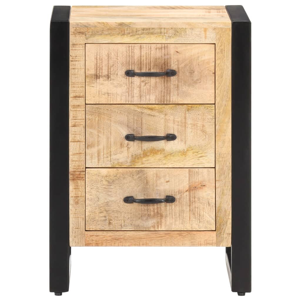 Image of Bedside Cabinet 157"x138"x217" Solid Mango Wood