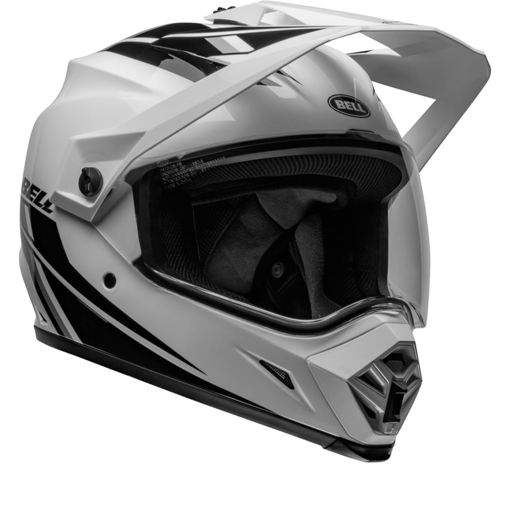 Image of Bell MX-9 Adventure MIPS Alpine White Black Adventure Helmet Talla 2XL