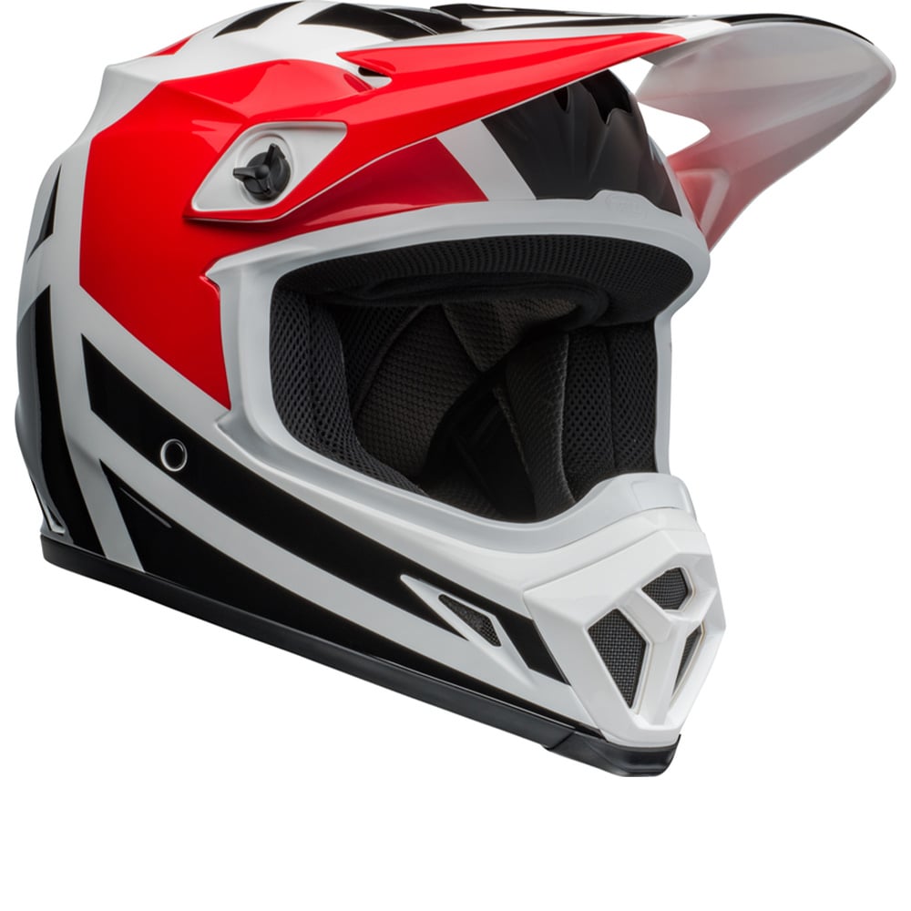 Image of Bell MX-9 MIPS Alter Ego Red Full Face Helmet Talla S