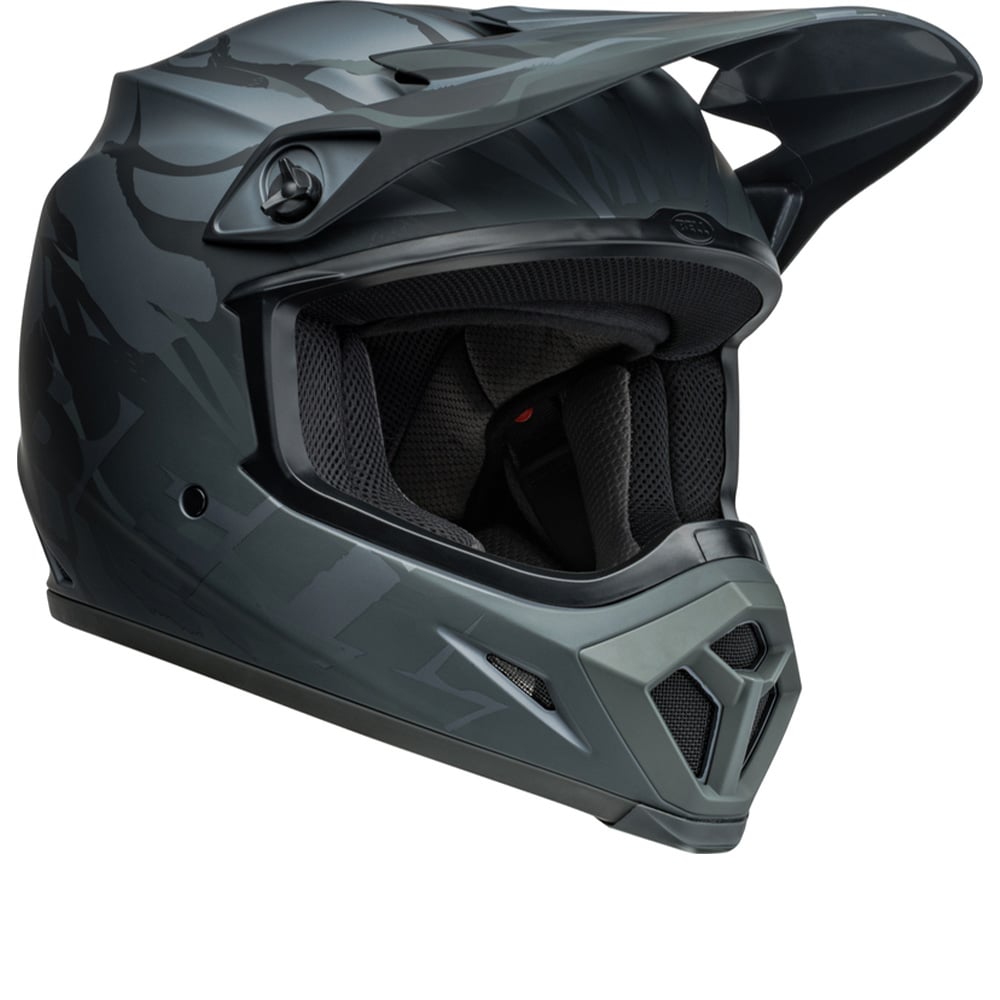 Image of Bell MX-9 MIPS Decay Matte Black Full Face Helmet Talla XL