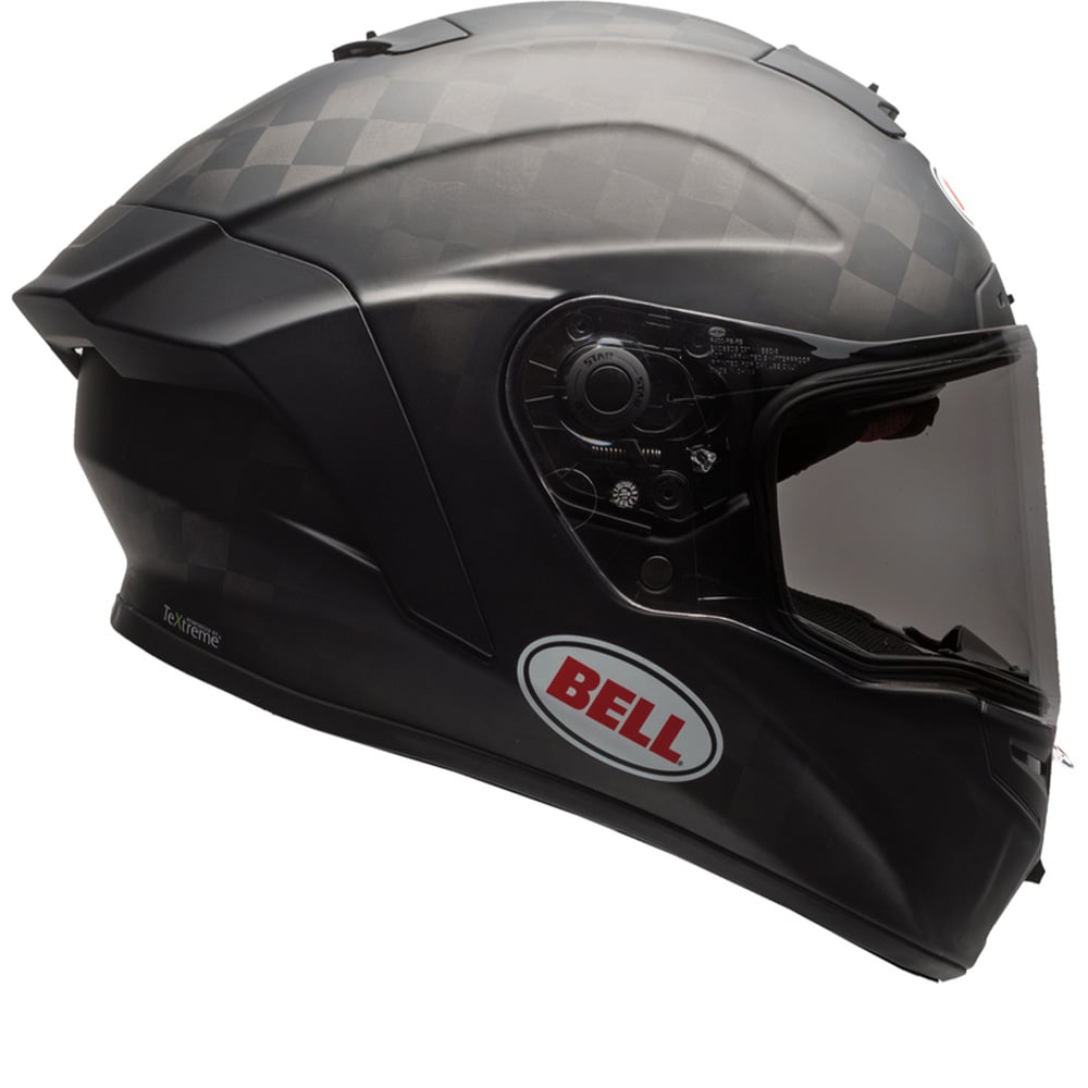 Image of Bell Pro Star Fim ECE06 Matt Schwarz Integralhelm Größe S