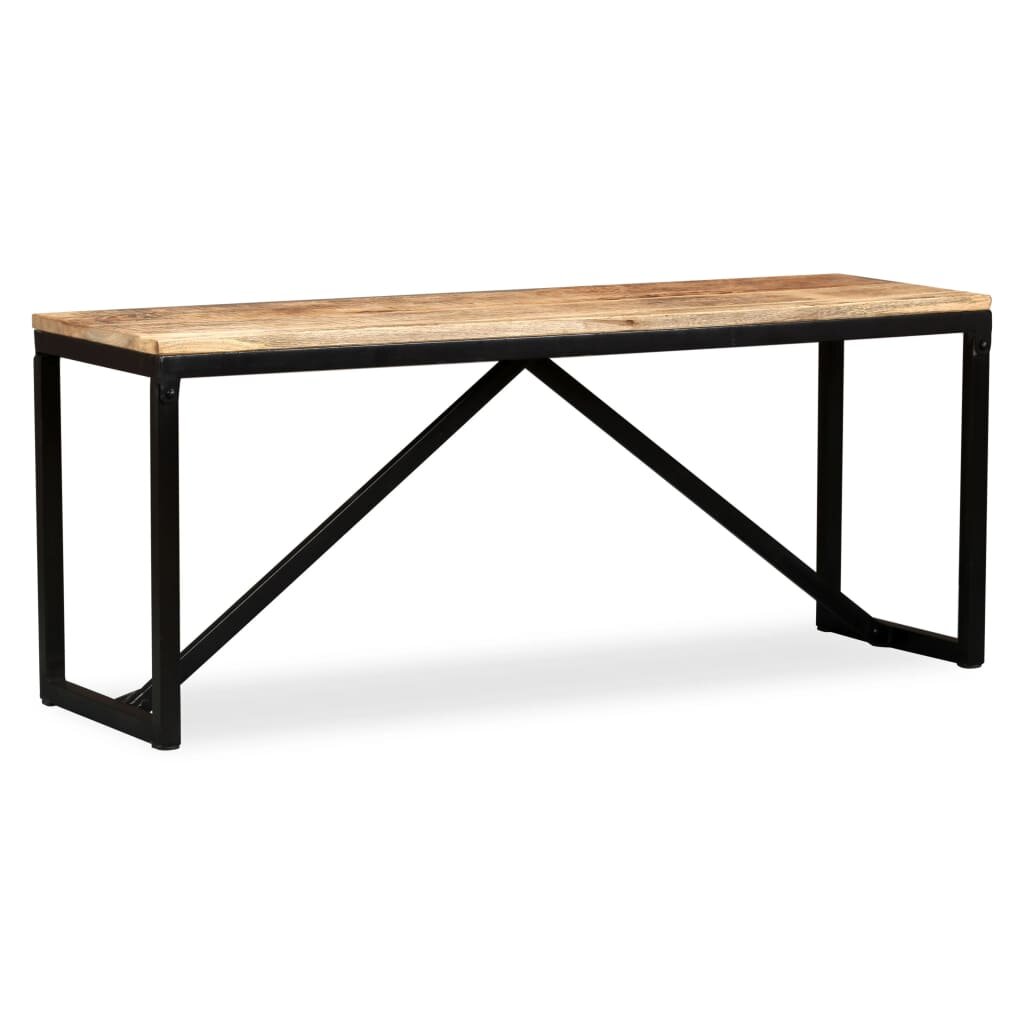 Image of Bench Solid Mango Wood 433"x138"x177"