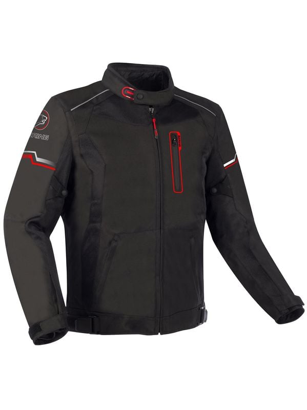 Image of Bering Astro Jacket Black Red Size XL ID 3660815164709