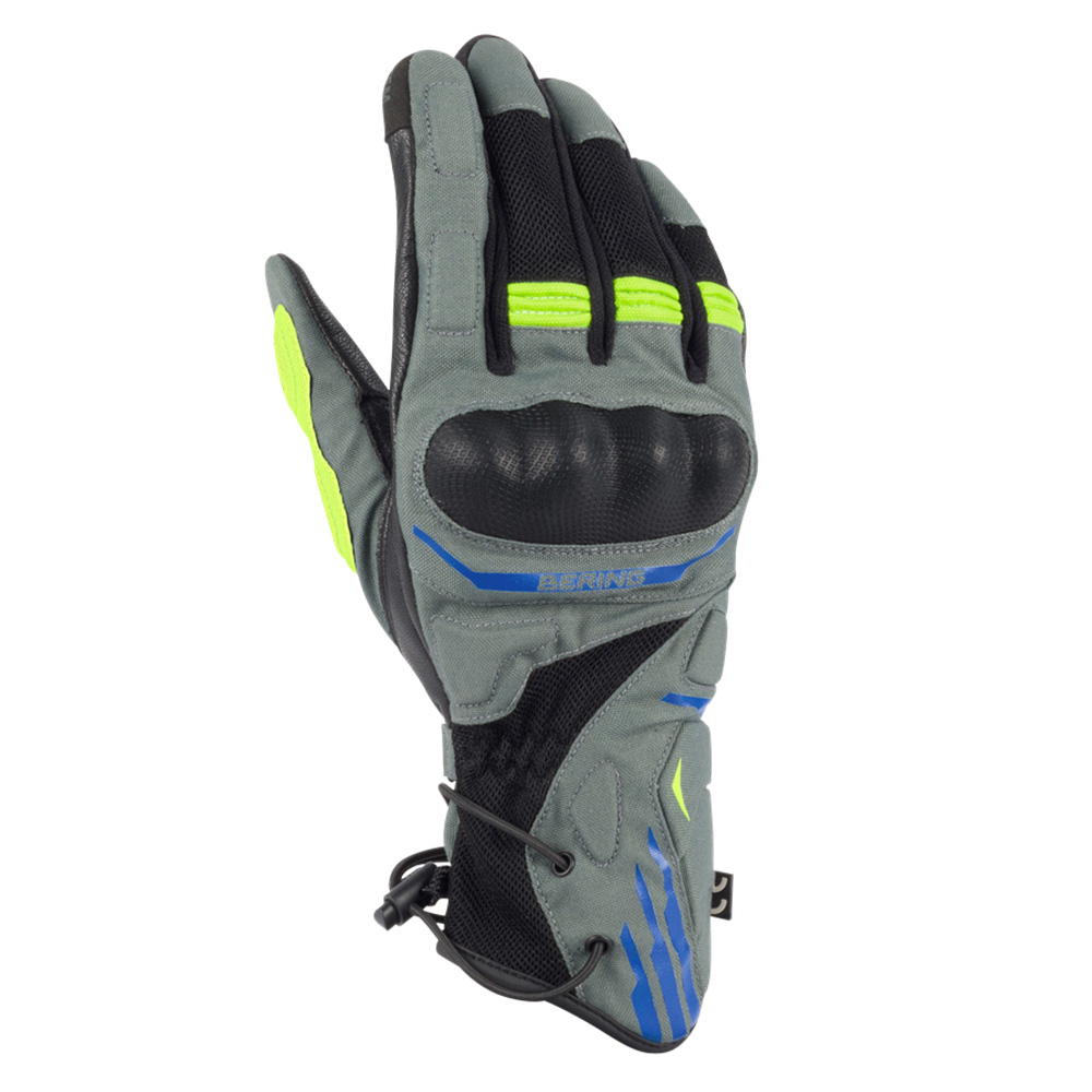 Image of Bering Bakundu Gloves Black Grey Blue Fluo Talla T9