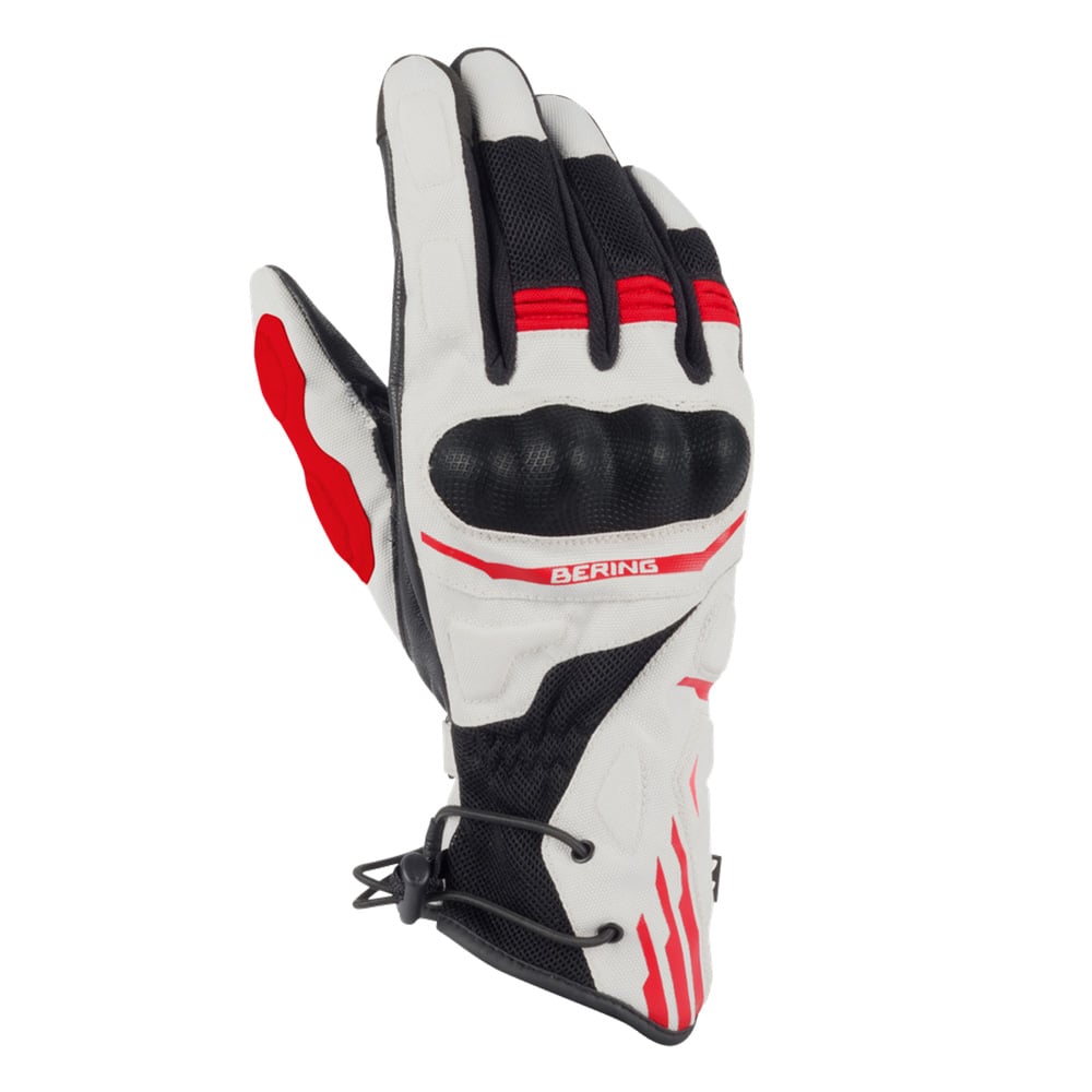 Image of Bering Bakundu Noir Gris Rouge Gants Taille T9