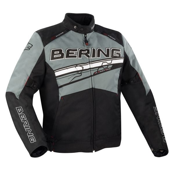 Image of Bering Bario Jacket Black Gray White Size M EN