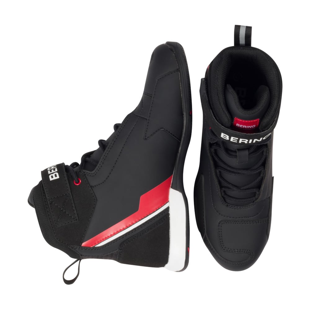 Image of Bering Lady Jag Sneakers Black White Red Taille 36