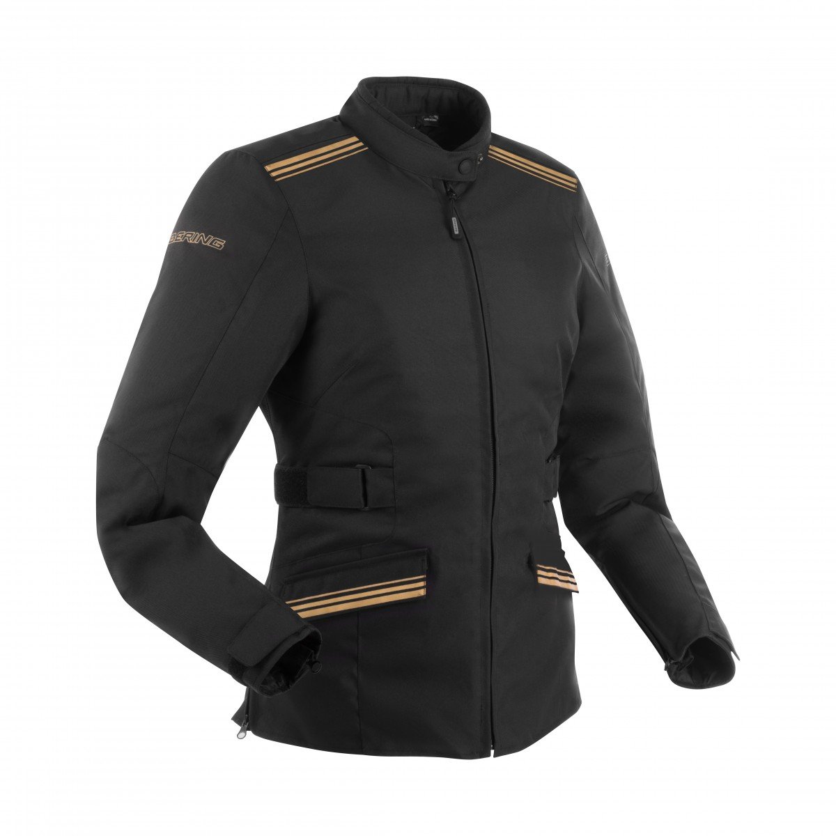 Image of Bering Lady Shine Schwarz Gold Jacke Größe T4