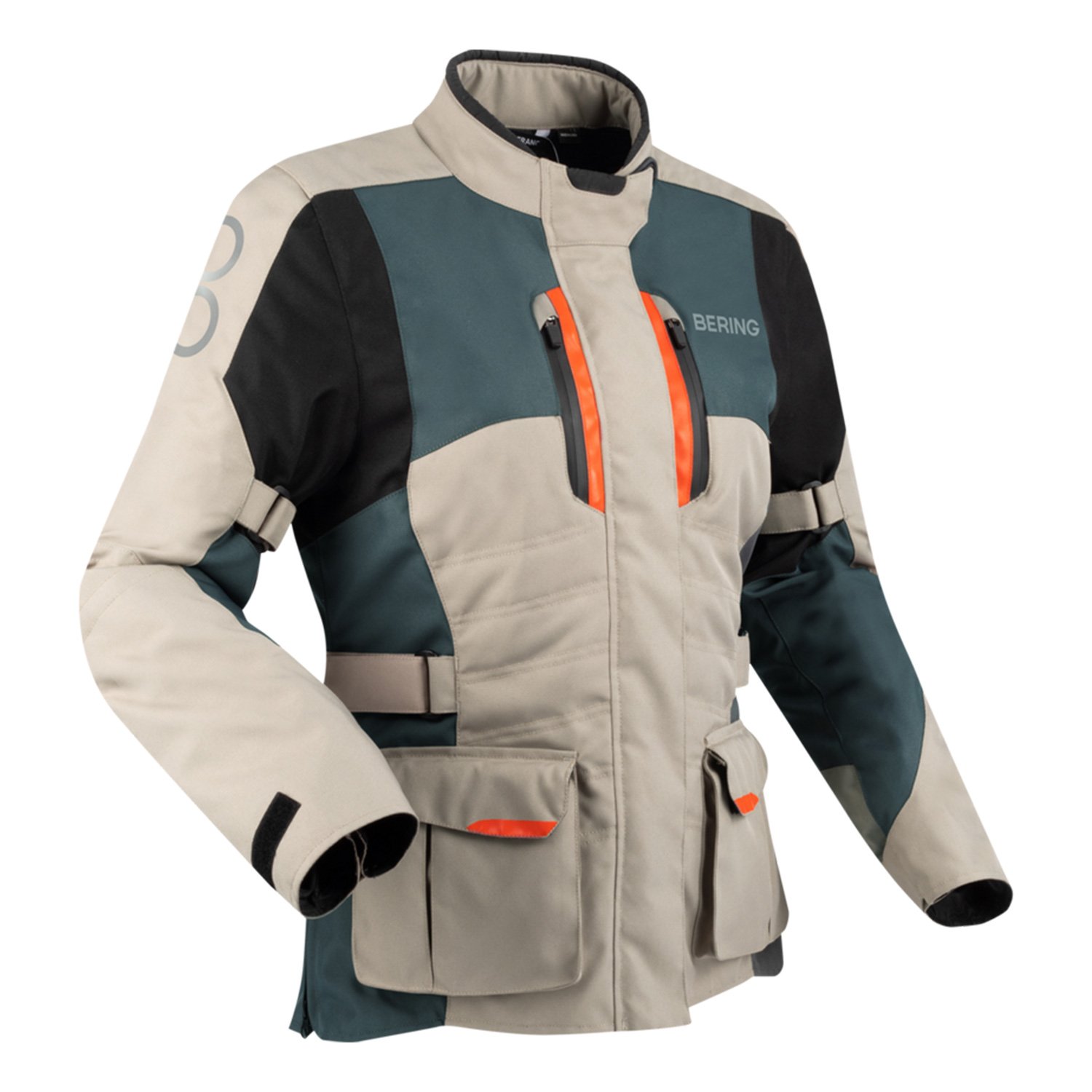 Image of Bering Lady Siberia Jacket Beige Grey Orange Size T1 EN
