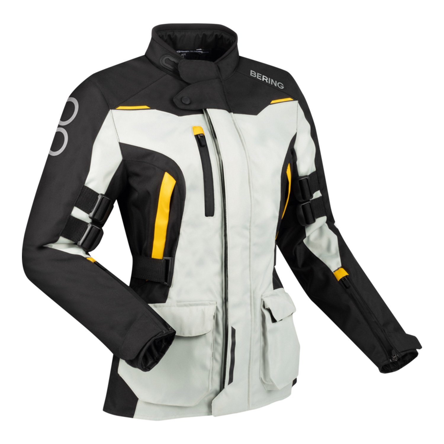 Image of Bering Lady Zephyr Jacket Black Grey Yellow Talla T5