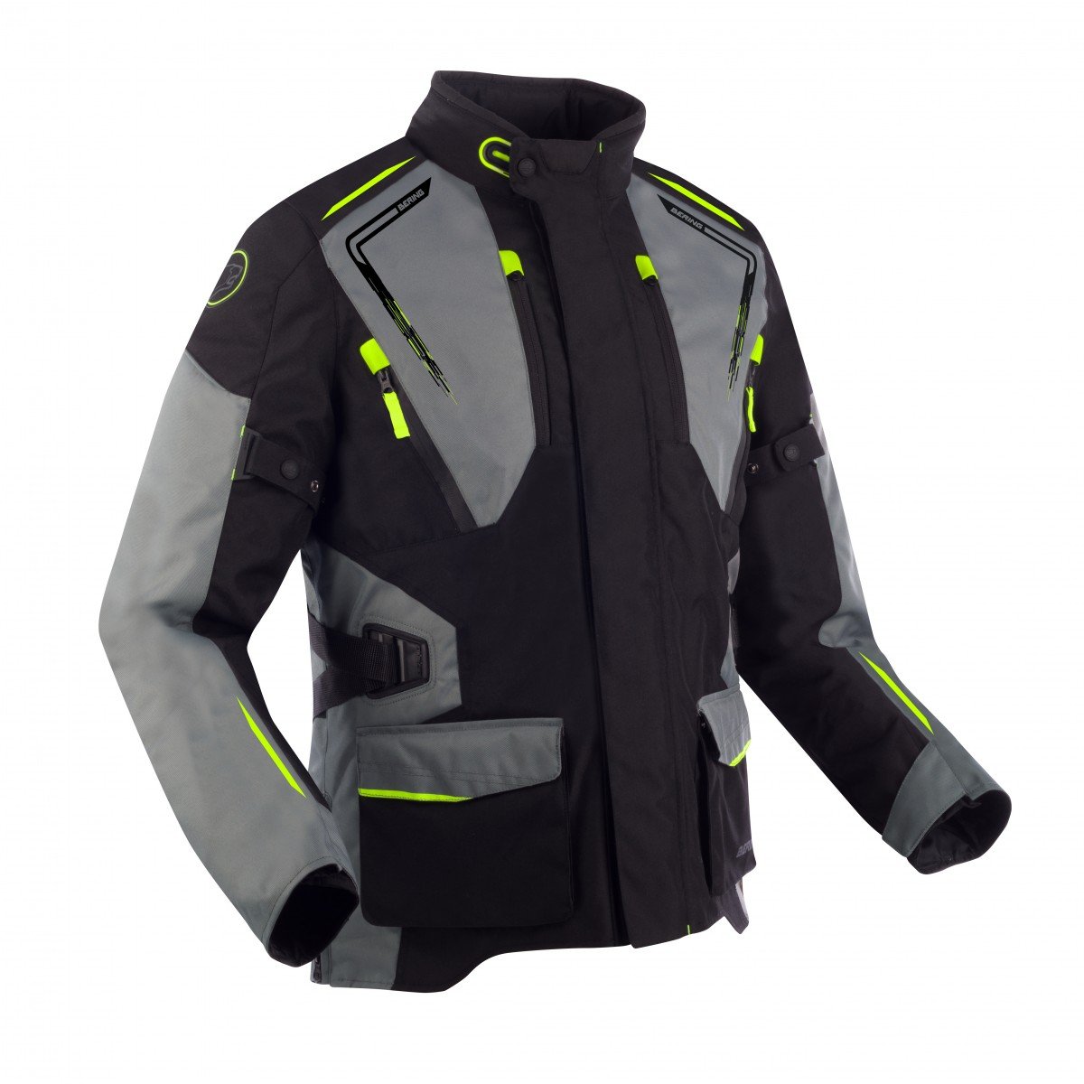 Image of Bering Vision Schwarz Grau Jacke Größe 2XL