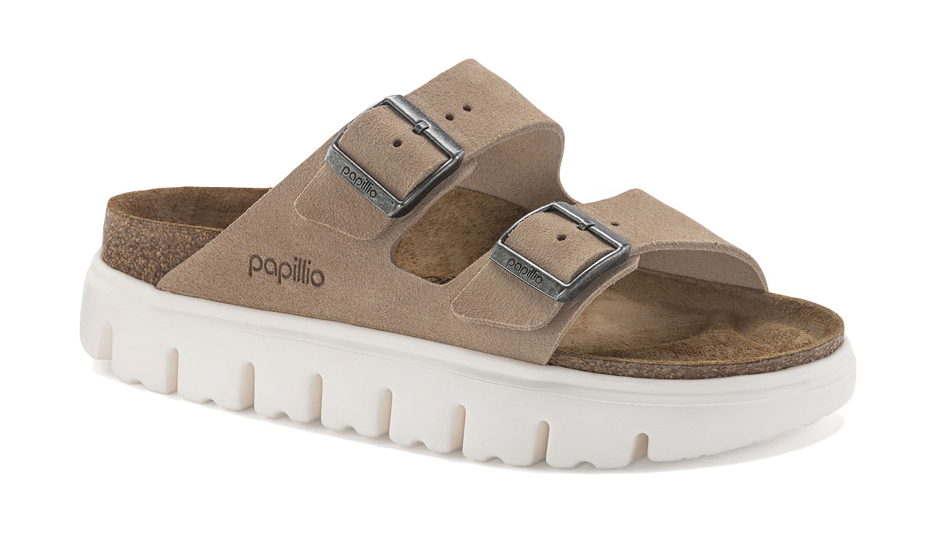 Image of Birkenstock Arizona Chunky Suede Leather ESP