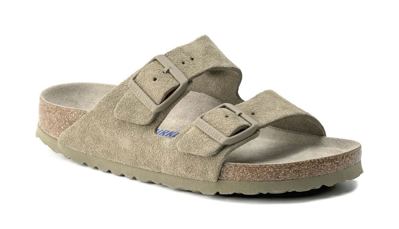 Image of Birkenstock Arizona Soft Footbed Suede Leather Narrow Fit IT