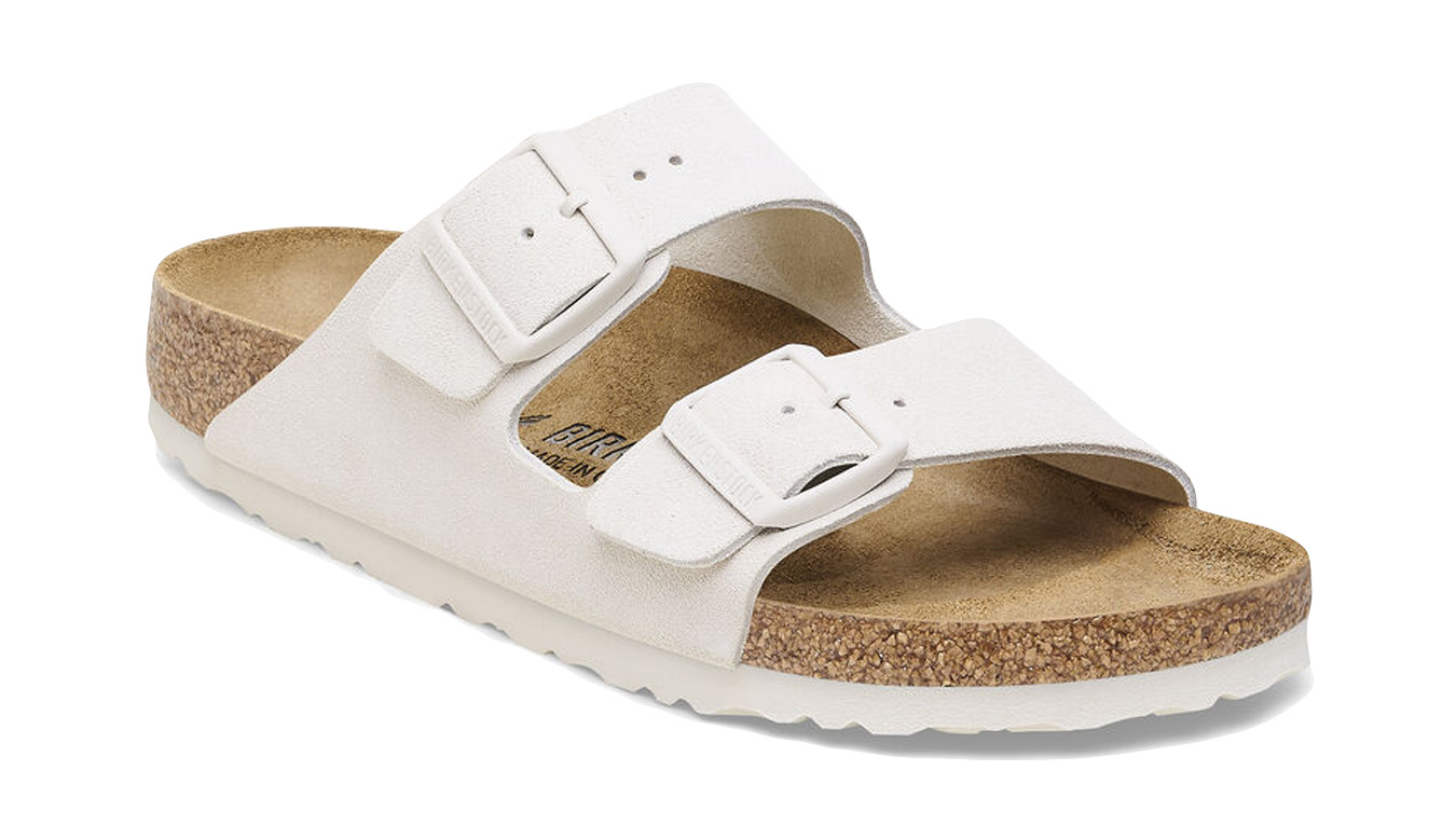 Image of Birkenstock Arizona Suede Leather Narrow Fit PL