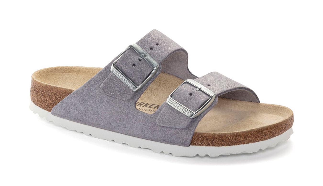 Image of Birkenstock Arizona Suede Leather Regular Fit CZ