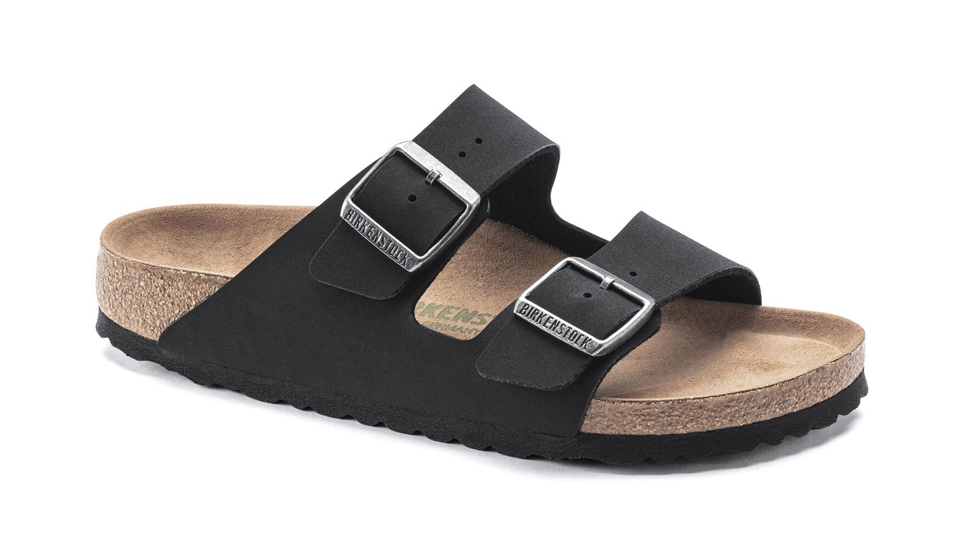 Image of Birkenstock Arizona Vegan Birko-Flor Nubuck Narrow Fit HU