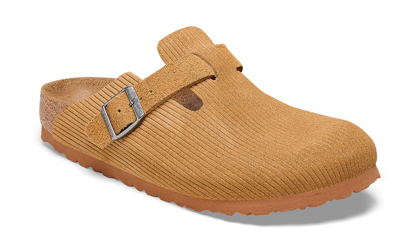 Image of Birkenstock Boston Suede Embossed Regular Fit RO