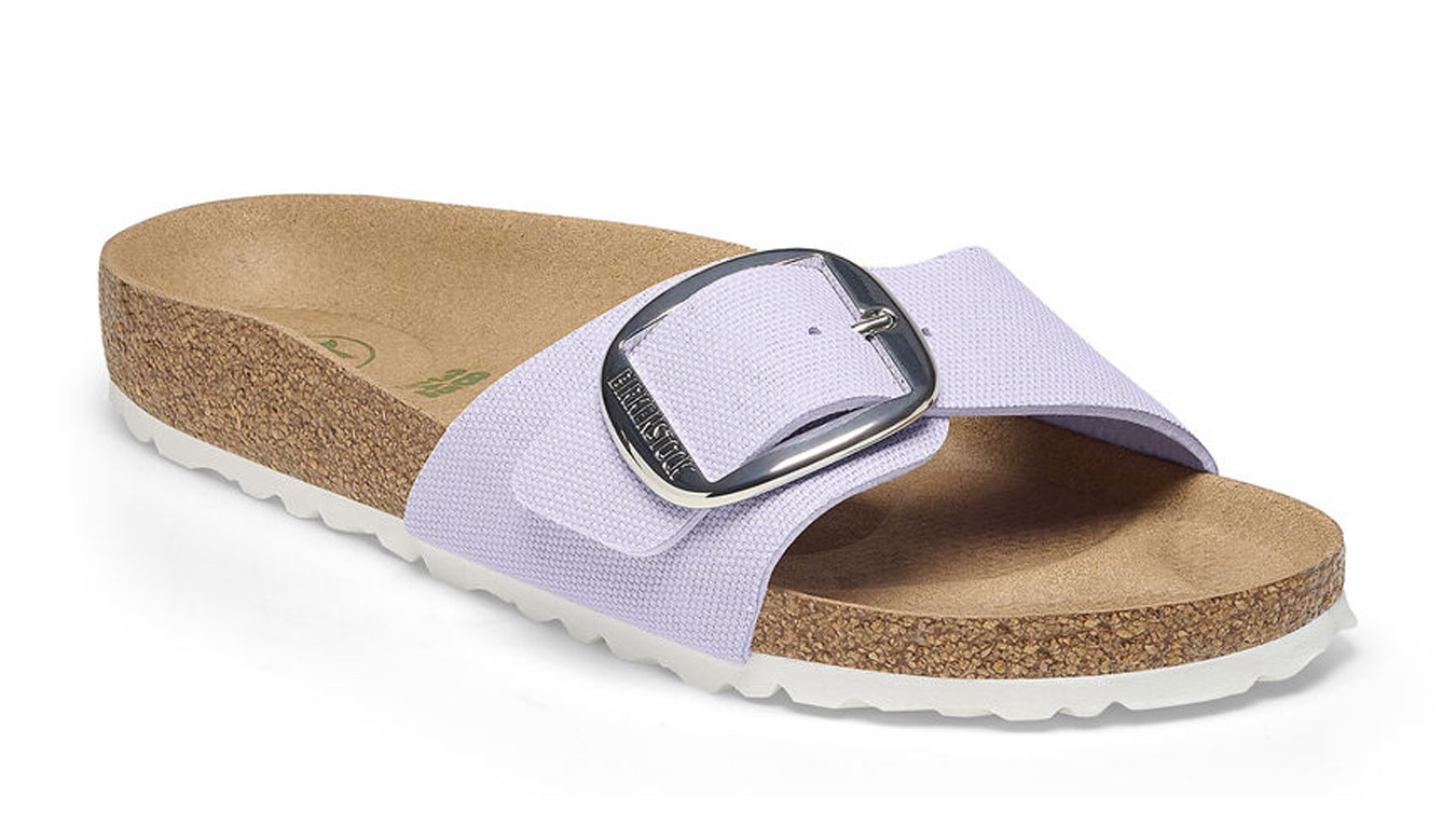 Image of Birkenstock Madrid BB Rivet Logo Purple Fog Regular Fit CZ