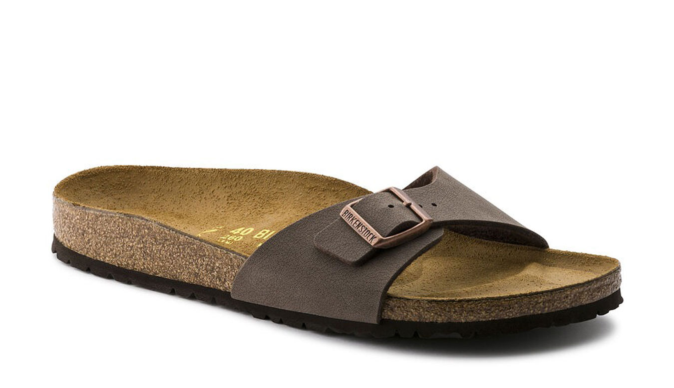 Image of Birkenstock Madrid BF Nubuck Mocha Narrow Fit IT