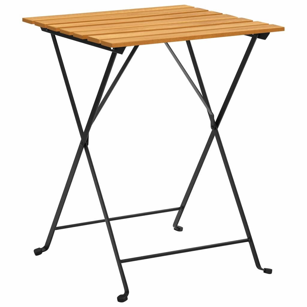 Image of Bistro Table 217"x213"x28" Solid Acacia Wood