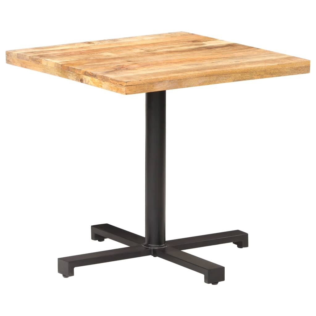 Image of Bistro Table Square 314"x314"x295" Rough Mango Wood