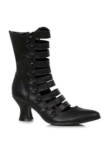 Image of Black Vintage Strap Women's Boots ID EE253AVABK-10