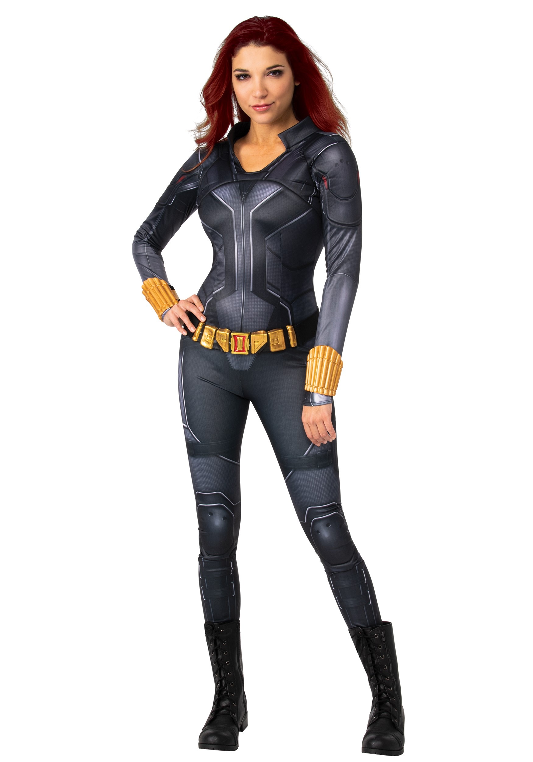 Image of Black Widow Deluxe Costume for Women ID RU702065-S