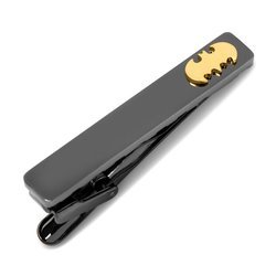 Image of Black and Gold Batman Tie Clip