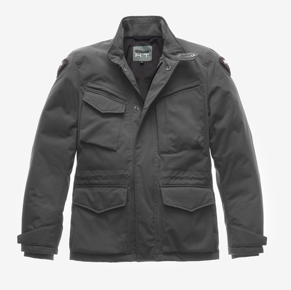 Image of Blauer Jacket Ethan Jacket Winter Solid Anthracite Talla M