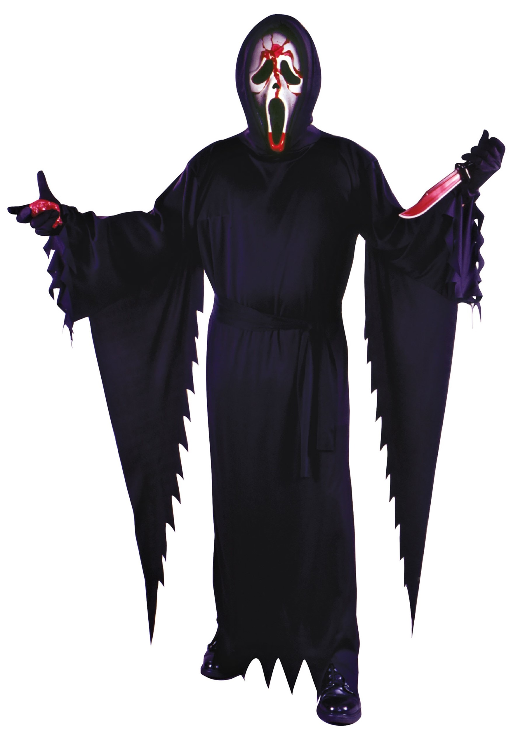 Image of Bleeding Ghost Face Adult Costume ID FU1074-M