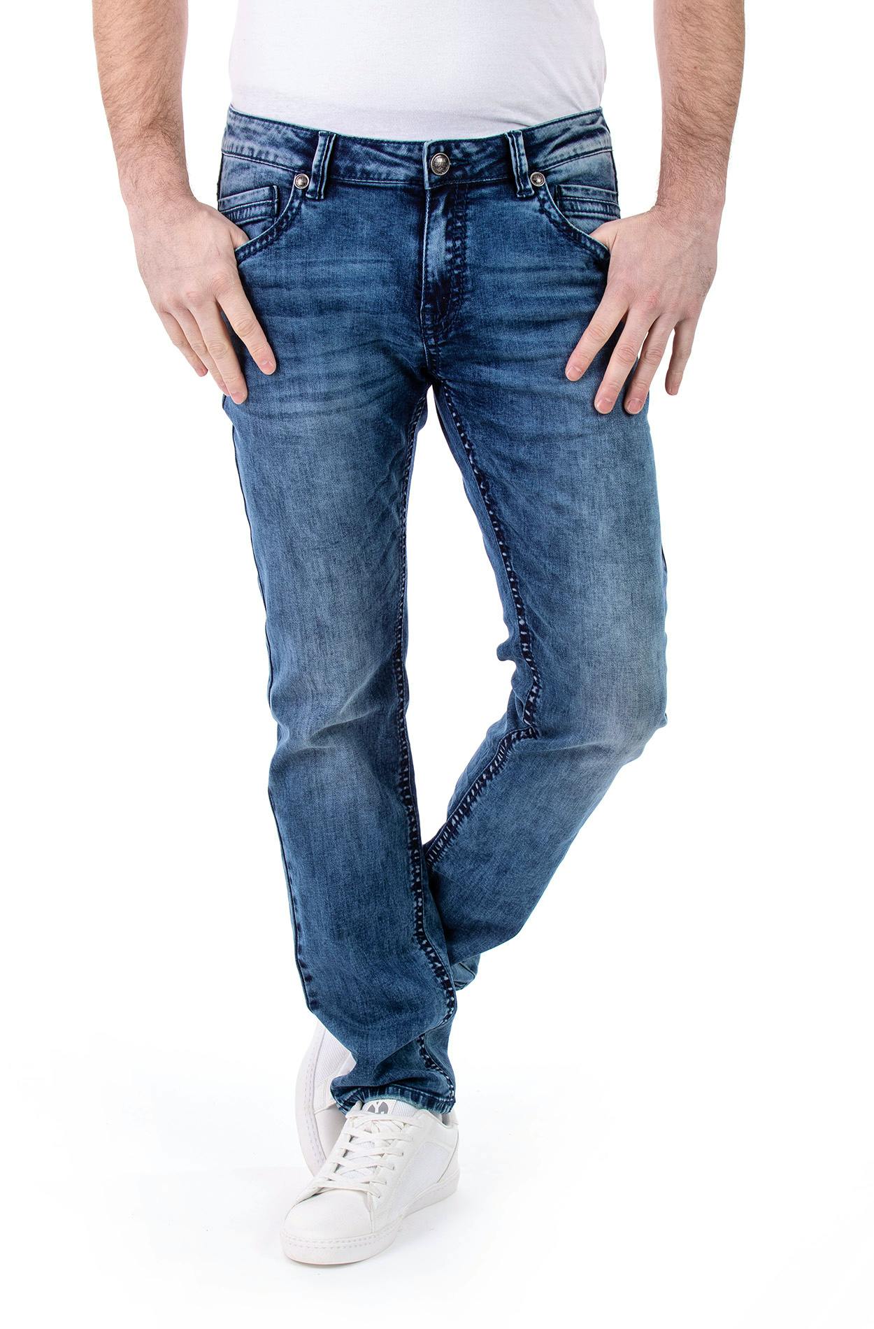 Image of Blue Monkey Jeans Freddy 4587 Slim Fit mid blue