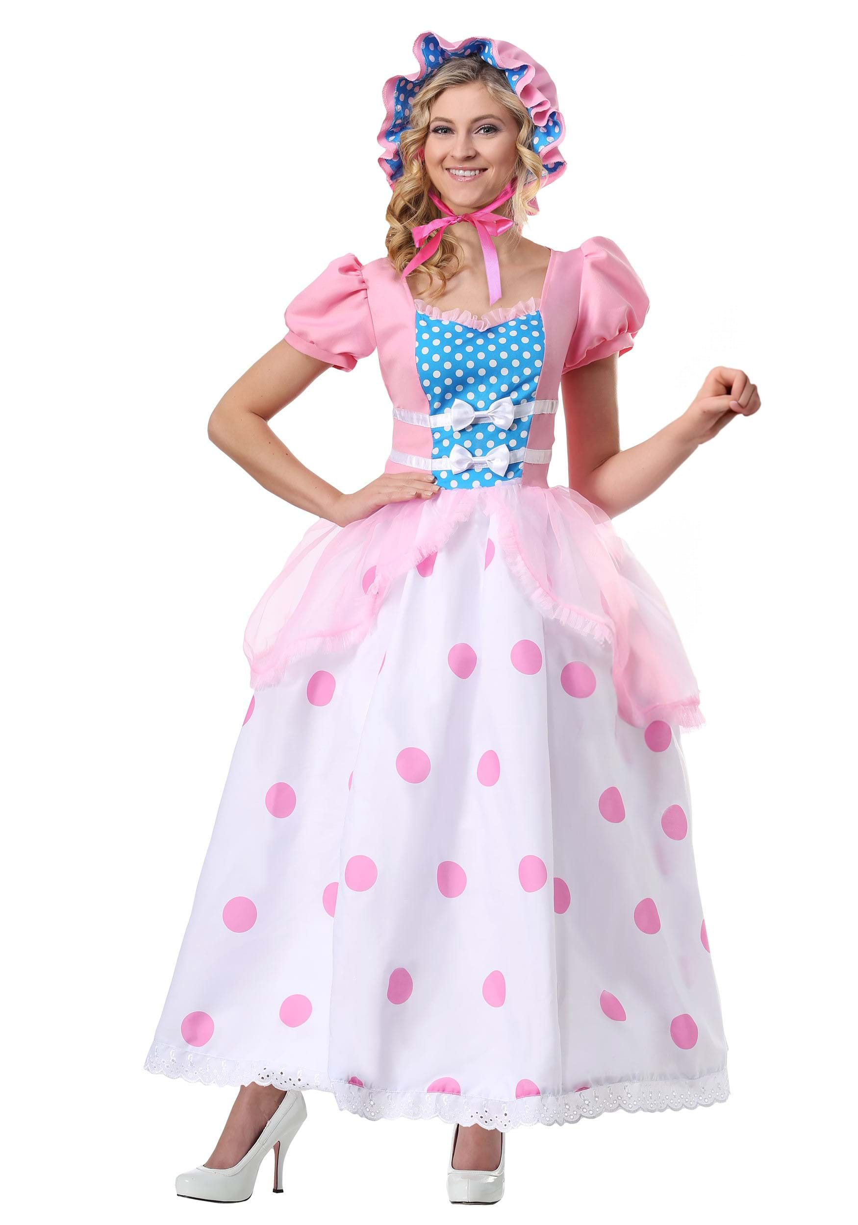 Image of Bo Peep Costume for Women | Shepherdess | Exclusive ID FUN6870AD-M