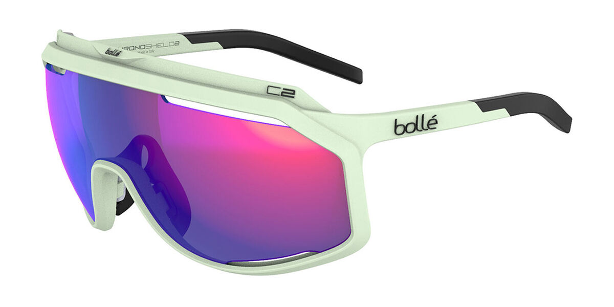 Image of Bolle Chronoshield Polarized BS018006 143 Lunettes De Soleil Homme Vertes FR