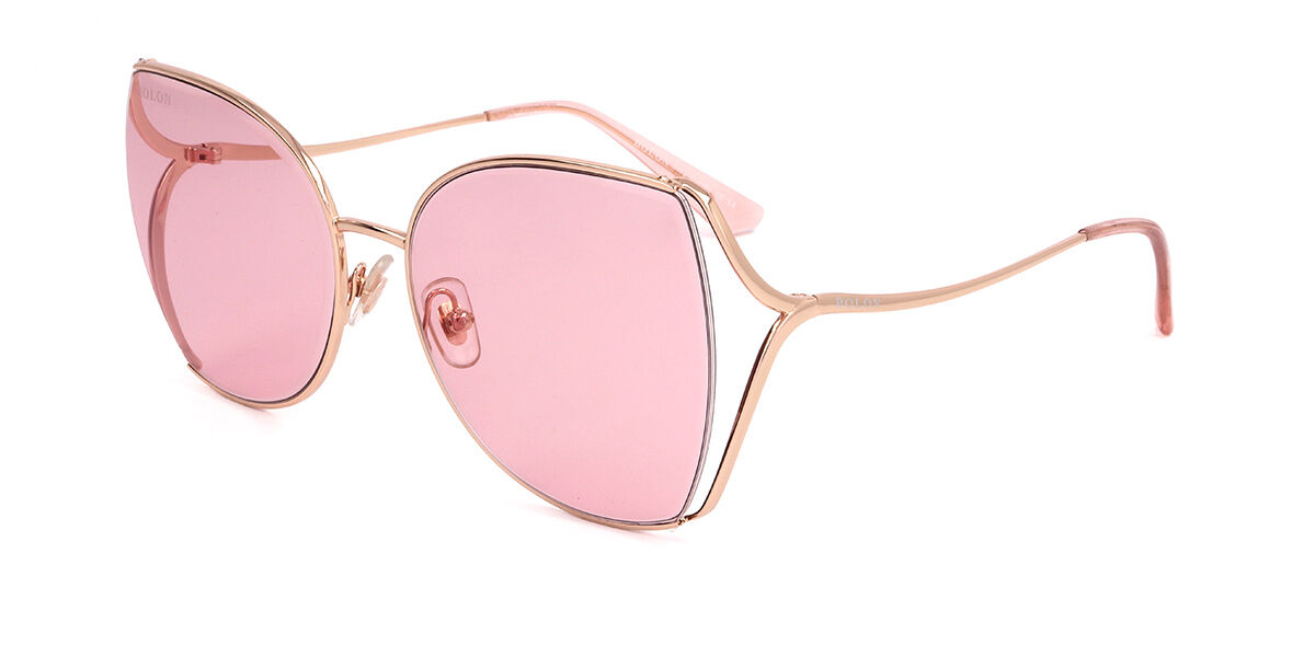 Image of Bolon BL7082 B32 56 Lunettes De Soleil Femme Rose-Dorées FR