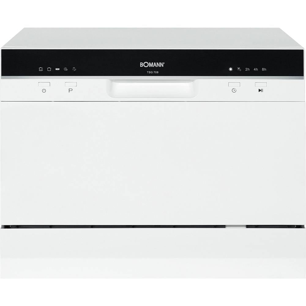 Image of Bomann TSG 7404 Table top dishwasher 550 mm EEC: F (A - G) Front loading White