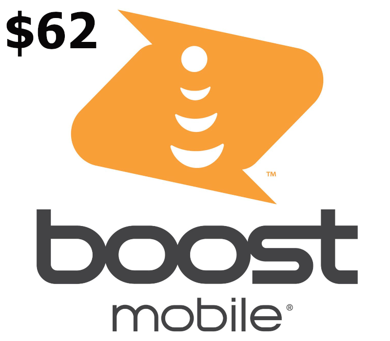 Image of Boost Mobile $62 Mobile Top-up US TR