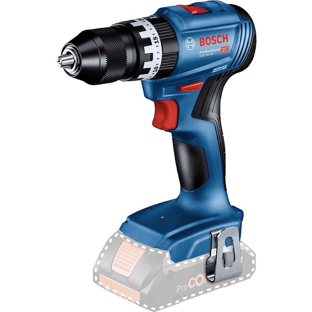 Image of Bosch Professional GSB 18V-45 -Cordless screwdriver brushless w/o battery