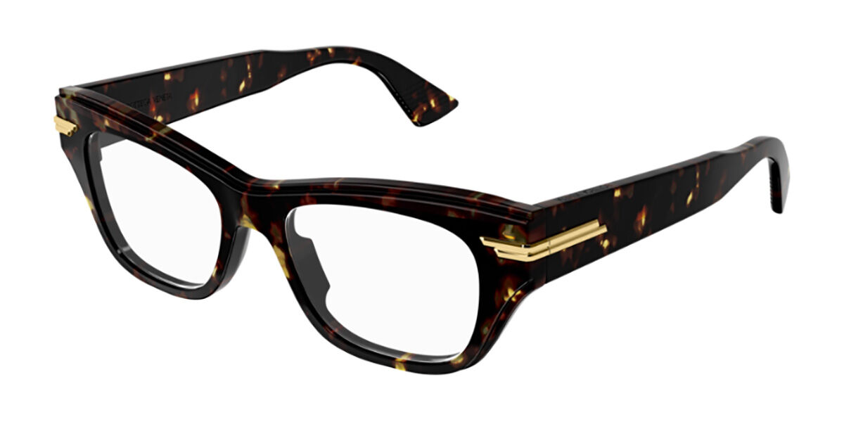 Image of Bottega Veneta BV1152O 002 51 Tortoiseshell Damskie Okulary Korekcyjne PL