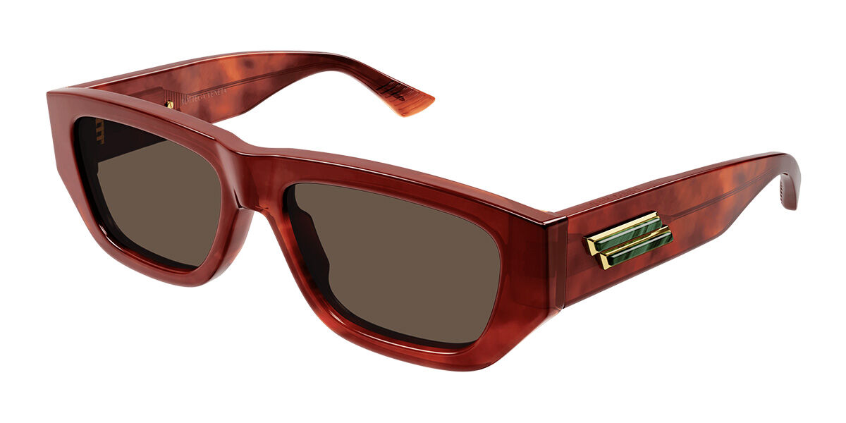 Image of Bottega Veneta BV1252S 002 Óculos de Sol Tortoiseshell Masculino BRLPT