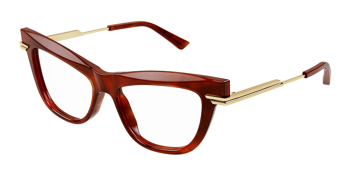 Image of Bottega Veneta BV1266O 002 Óculos de Grau Tortoiseshell Feminino PRT