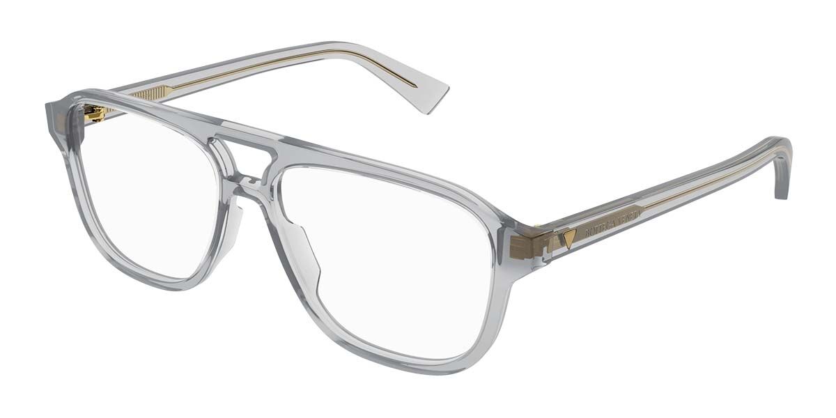 Image of Bottega Veneta BV1294O 004 56 Przezroczyste Męskie Okulary Korekcyjne PL