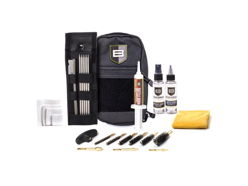 Image of Breakthrough Universal Long Gun Operators Rod Cleaning Kit Black ID 852712005084