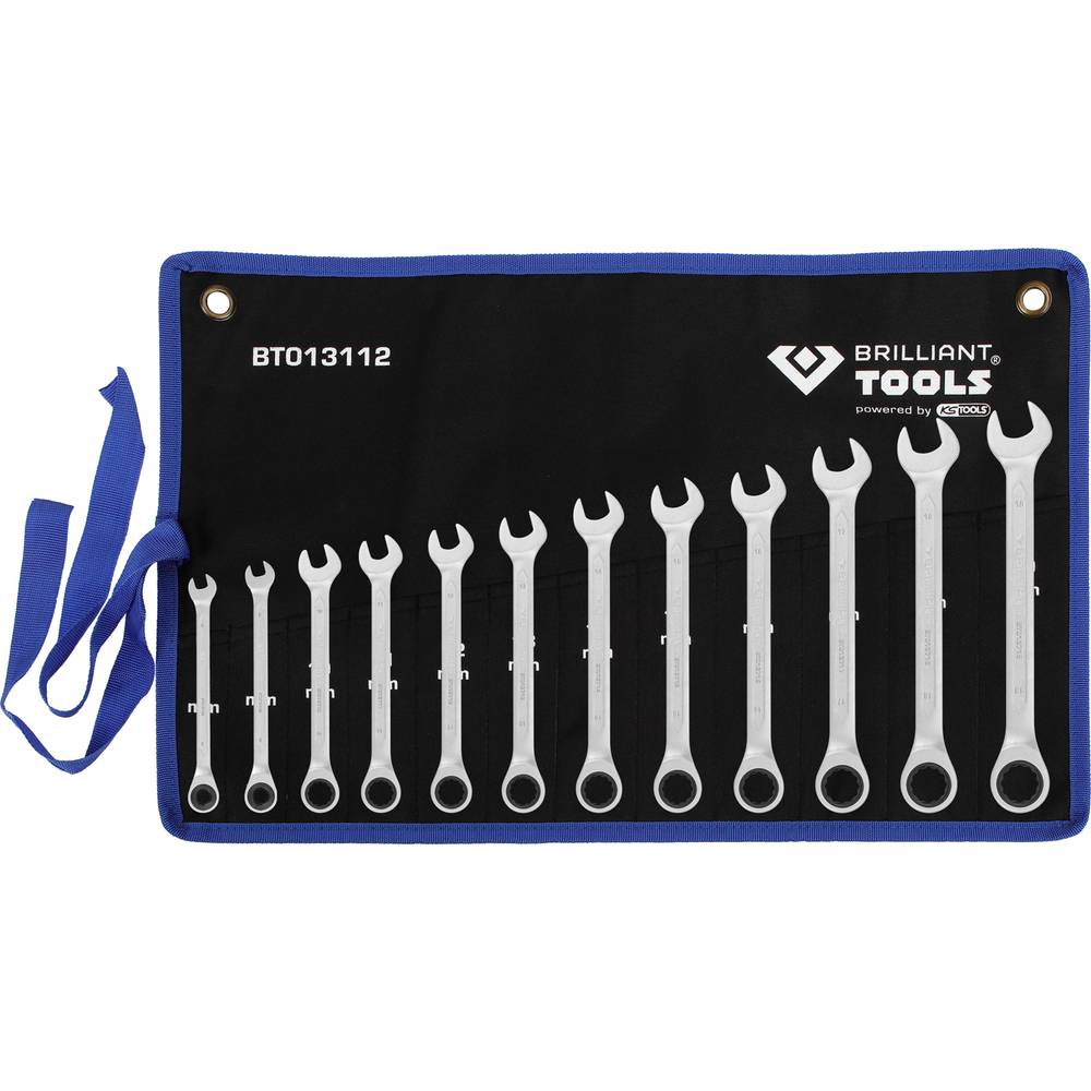 Image of Brilliant Tools BT013112 BT013112 Ratcheting box wrench set