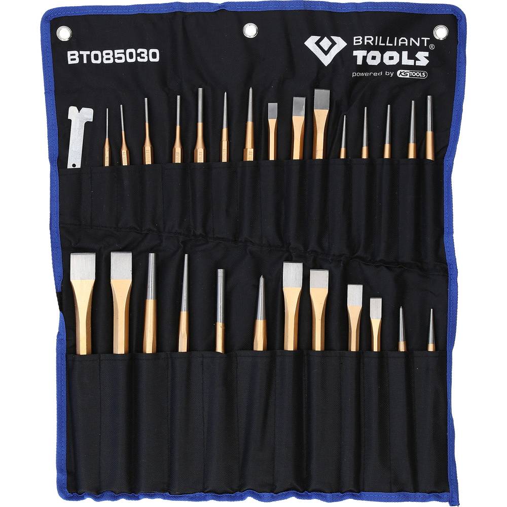Image of Brilliant Tools Chisel and punch set 28 piece BT085030