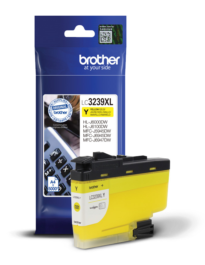 Image of Brother LC-3239XLY žlutá (yellow) originální cartridge CZ ID 17596