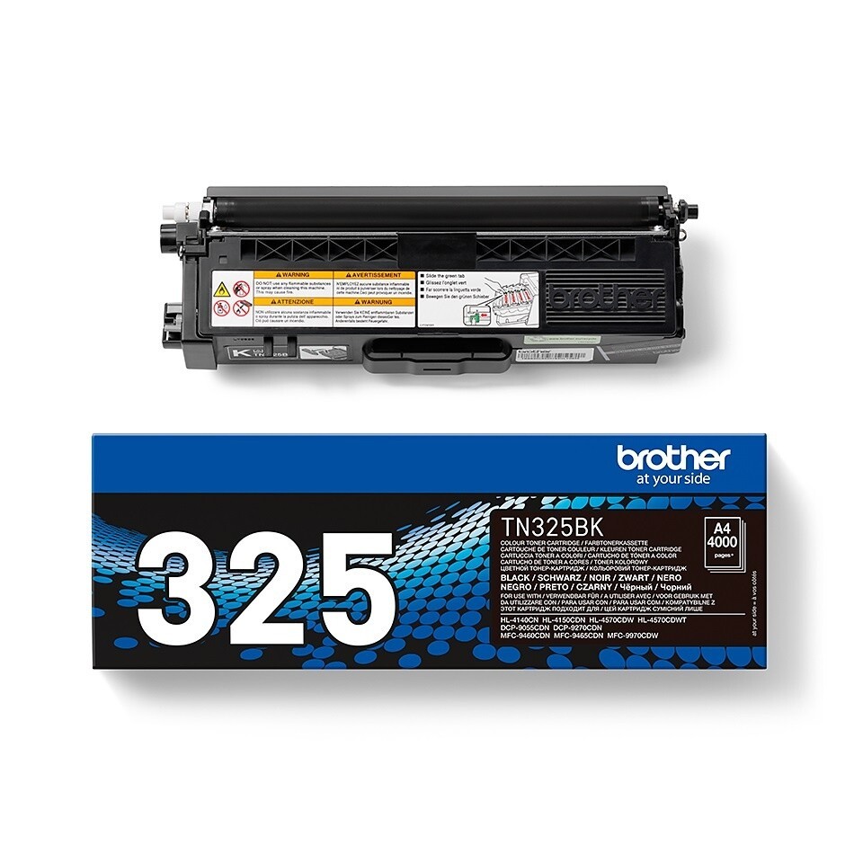 Image of Brother TN-325BK negru (black) toner original RO ID 3832