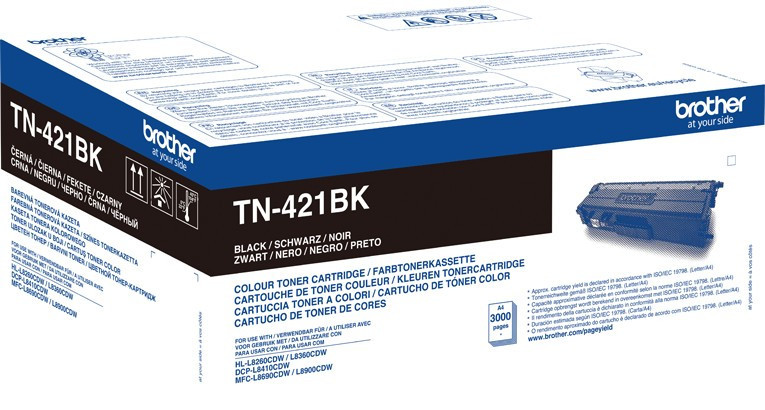 Image of Brother TN-421BK černá (black) originální toner CZ ID 12324